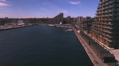 Aarhus 'ta su kayağı, Drone' dan Danimarka