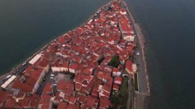 Piran, Slovenya Yarımadası İHA 'dan