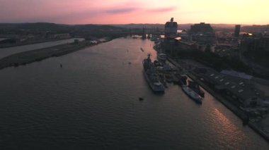 Göteborg 'da Gündoğumu, İsveç Drone' dan