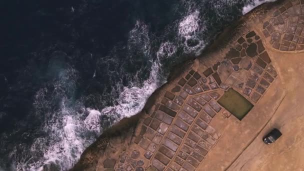 Salinas Malta Por Drone — Vídeo de stock