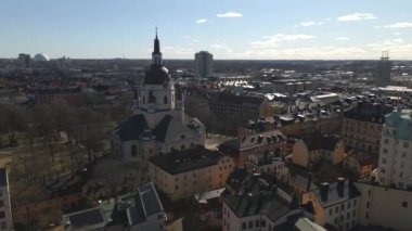 Stockholm 'de Sodermalm, İsveç İHA' dan