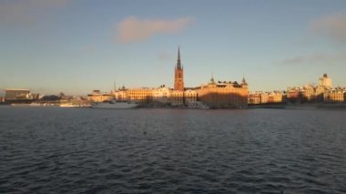 Stockholm 'de Gamla Stan, İHA' dan İsveç