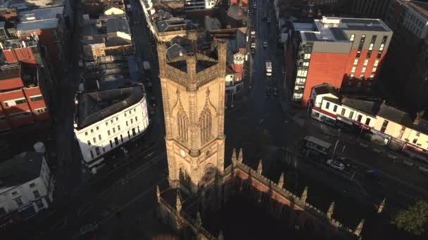 Ngiltere Liverpool Tarafından Bombalandı — Stok video