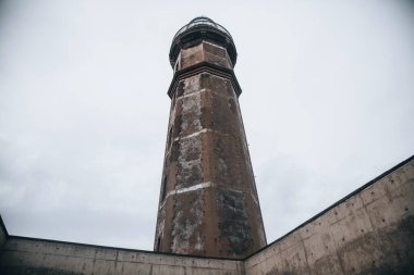 Faial 'daki Ponta dos Capelinhos deniz feneri, Azores.