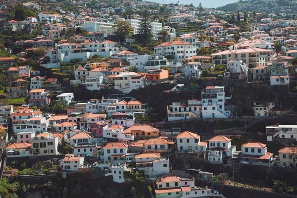 Widok Okolic Funchal Madera Portugalii — Zdjęcie stockowe