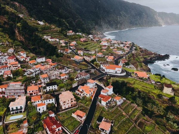 Drohnen Ansicht Von Seixal Auf Madeira Portugal — Stockfoto