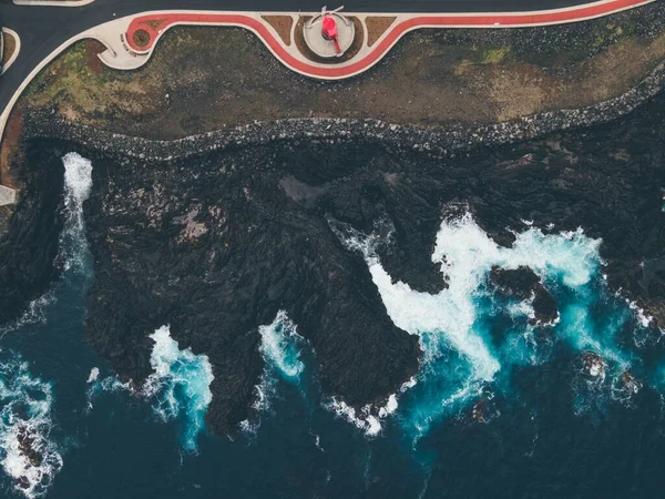 Drone View San Roque Pico Azores — Stock Photo, Image