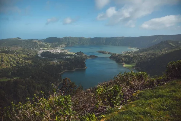 Vue Sete Cidades Sao Miguel Açores — Photo