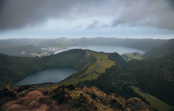 Vue Sete Cidades Sao Miguel Açores — Photo