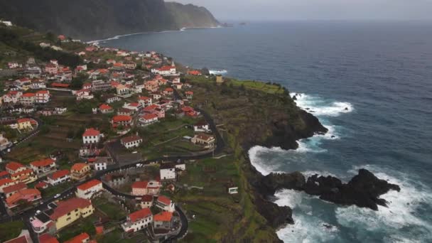Seixal Madeira Portugal Por Drone — Vídeos de Stock