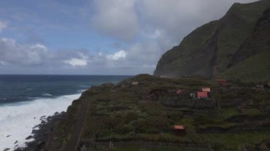 Achadas da Cruz Madeira, Portekiz 'de İHA tarafından