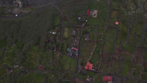 Achadas Cruz Madeira Portugal Genom Drone — Stockvideo