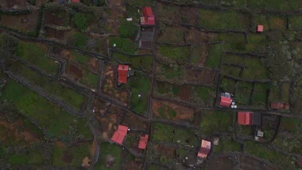 Achadas Cruz Madeirán Portugáliában Drónnal — Stock videók