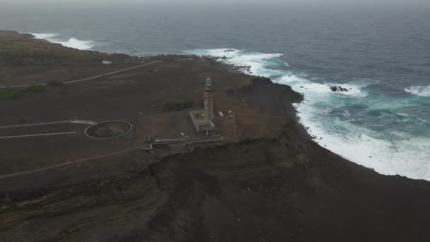 フェア アゾレス諸島のCapelinhosに灯台2 — ストック動画
