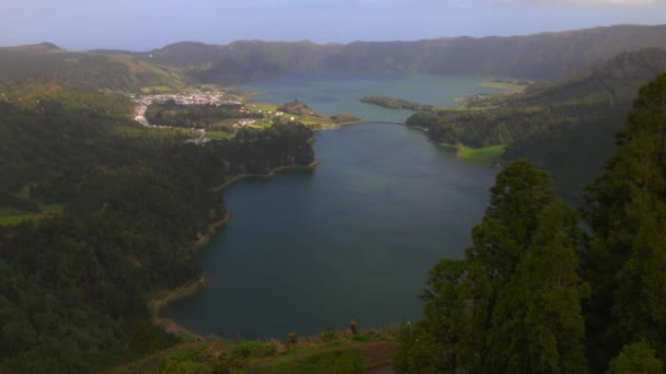 Sete Cidades São Miguel Açores — Vídeo de Stock