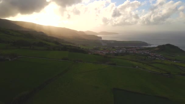 Heure Sao Miguel Açores Par Drone — Video