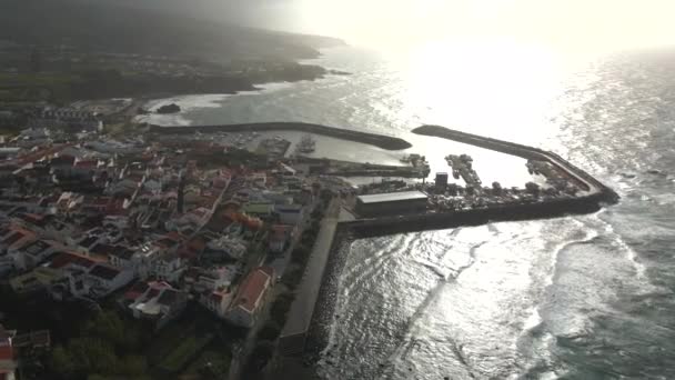 Vue Par Drone Vila Franca Campo Sao Miguel Açores — Video