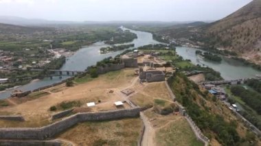 İHA 10 tarafından Arnavutluk 'taki Shkoder Kalesi