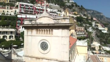 Positano, Amalfi Sahili, İtalya İHA 2