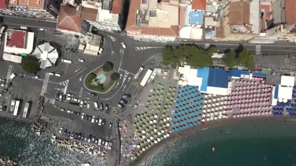 Amalfi Itálie Drone — Stock video