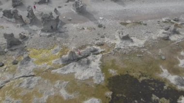 Folhammar Raukfield, Gotland, İsveç, İHA 7