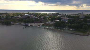 Helsinki, Finlandiya 'da Suomenlinna, İHA 7 tarafından