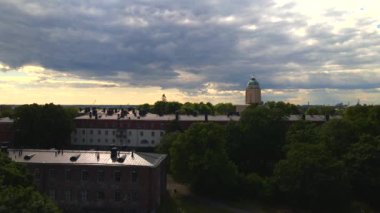 Helsinki, Finlandiya 'da Suomenlinna, İHA 5 tarafından