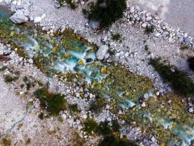 Arnavutluk 'ta Theth' in insansız hava aracı görüşü