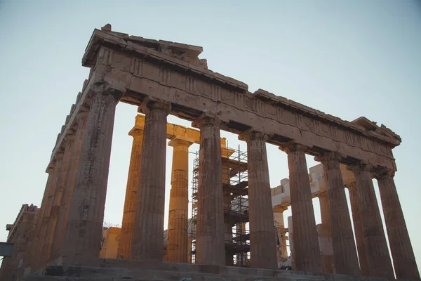 Parthenon Visies Athene Griekenland — Stockfoto