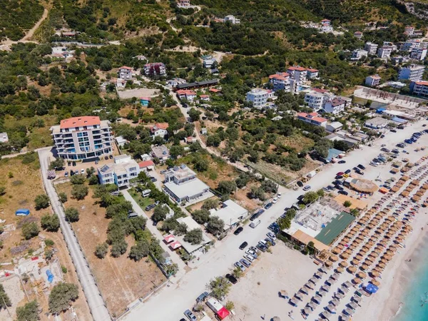 Views Borsh Albania Drone — Stock Photo, Image