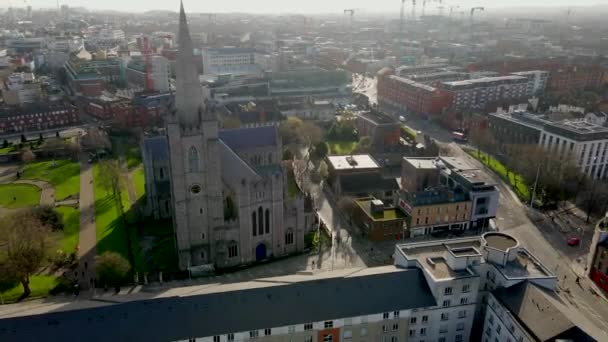 アイルランドのダブリンにある聖パトリック大聖堂 — ストック動画