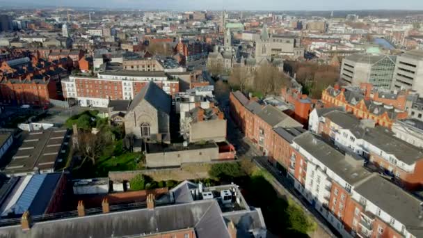 Вид Дублін Ірландія — стокове відео