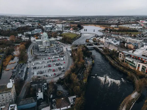 Ansichten Von Galway Irland Drohne — Stockfoto