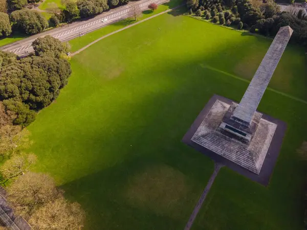 Wellington Monument Dublin Ireland Drone — Stock Photo, Image