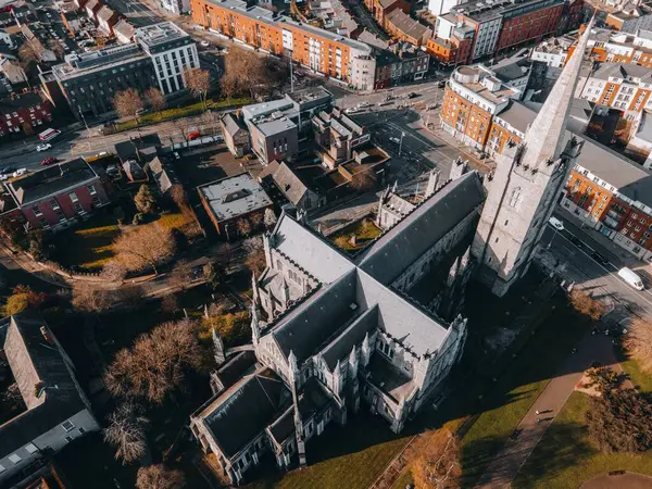 アイルランドのダブリンにある聖パトリック大聖堂 — ストック写真