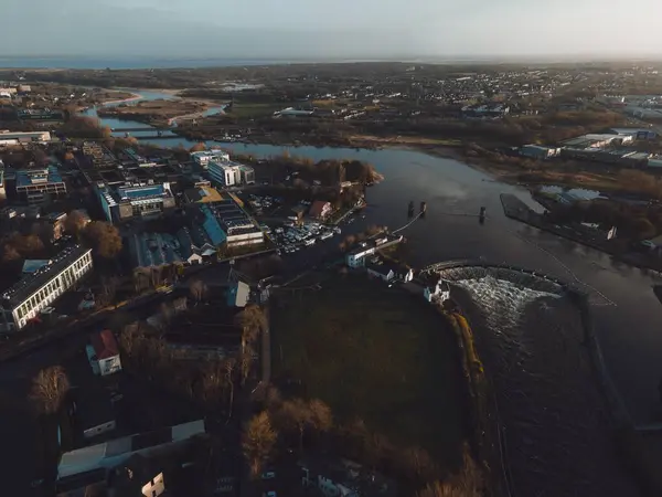 Galews Galway Irish Drone Telifsiz Stok Imajlar