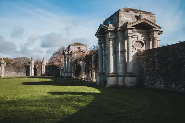 Dublin Rlanda Daki Savaş Anıtları Bahçeleri Stok Fotoğraf