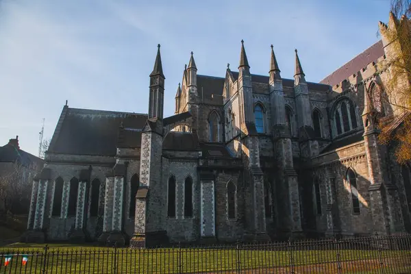 Dublin Rlanda Daki Patrick Katedrali Stok Resim