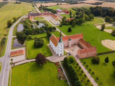 Fyn, Danimarka 'daki Brahetrolleborg Kalesi