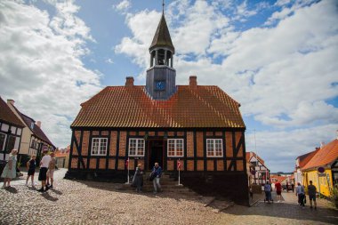 Doğu Danimarka 'da Ebeltoft' tan görüntüler