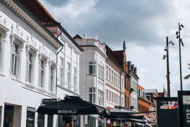 Doğu Danimarka 'daki Horsens çevresinden görüntüler