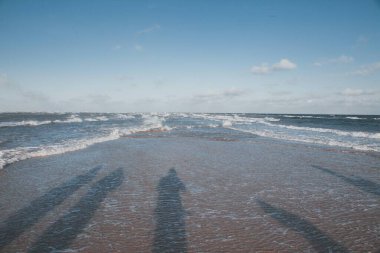 Kuzey Danimarka 'da Grenen' den görüntüler