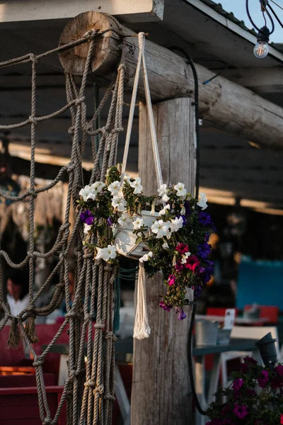 stock image beautiful boho style decoration, traditional thai folk