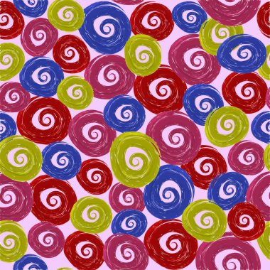 Güzel renksiz desen, arka plan, duvar kağıdı, ambalaj kağıdı ve tekstil için vektör çizimi