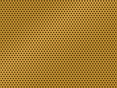 altın metal ızgara doku arka plan