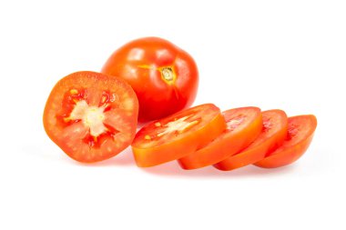 Akvaryum balığı kırmızı papağan balığı, izole edilmiş renkli tatlı su balığı, evde hobi olarak popüler..