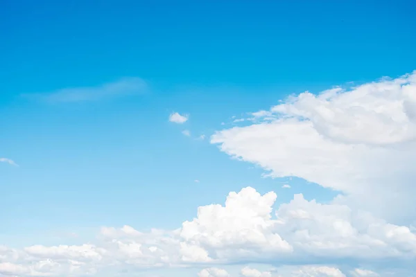 Beautiful White Clouds Blue Sky Perfect Background — Stockfoto