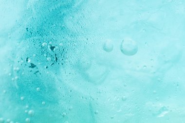 Soyut arkaplan için kabarcık su damlası, makro