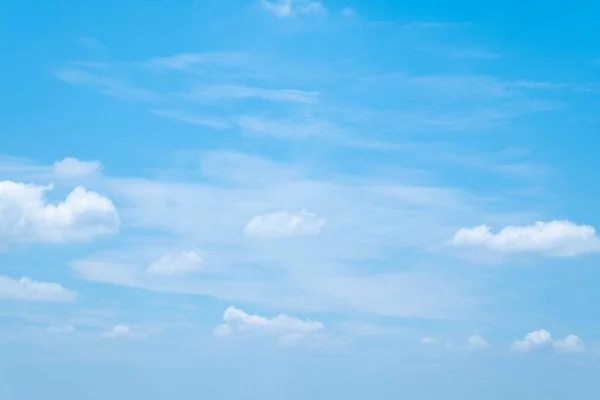 Mooie Lucht Witte Wolken Perfect Voor Achtergrond — Stockfoto