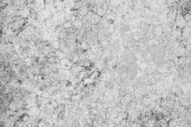 Eski Beton döşeme siyah beyaz renk, çimento, kırık, kirli, arka plan dokusu